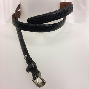 Lauren Ralph Lauren Black Leather Belt